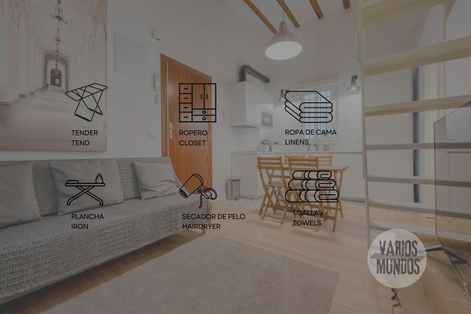 Apartmán Cozy Loft En Chamberi Calle Ponzano Madrid Exteriér fotografie